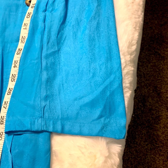 NEW Free People Sexy Simone wrap Dress Teal Parrot Size Medium - Picture 13 of 13